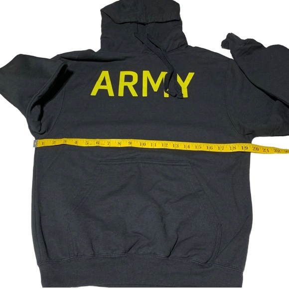 2 for $30 Tultex Black Army Pull On Hoodie Size Small - Picture 8 of 9